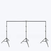 Lofaris Adjustable 20x10ft Backdrop Stand Kit, Pipe Frame for Room Set, Stable for Studio and Event Use